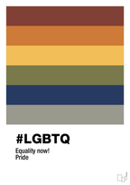 plakat: lgbtq - battleship gray-LGBTQ-A1two3