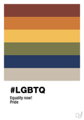 plakat: lgbtq - creamy mushroom-LGBTQ-A1two3