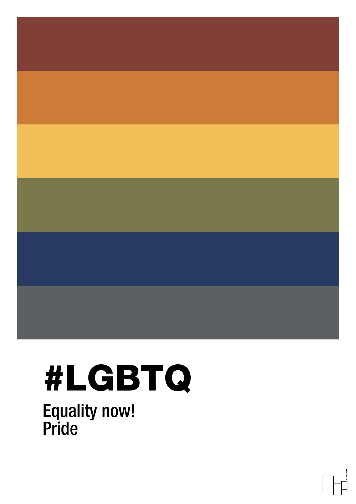 plakat: lgbtq - graphic charcoal-LGBTQ-A1two3