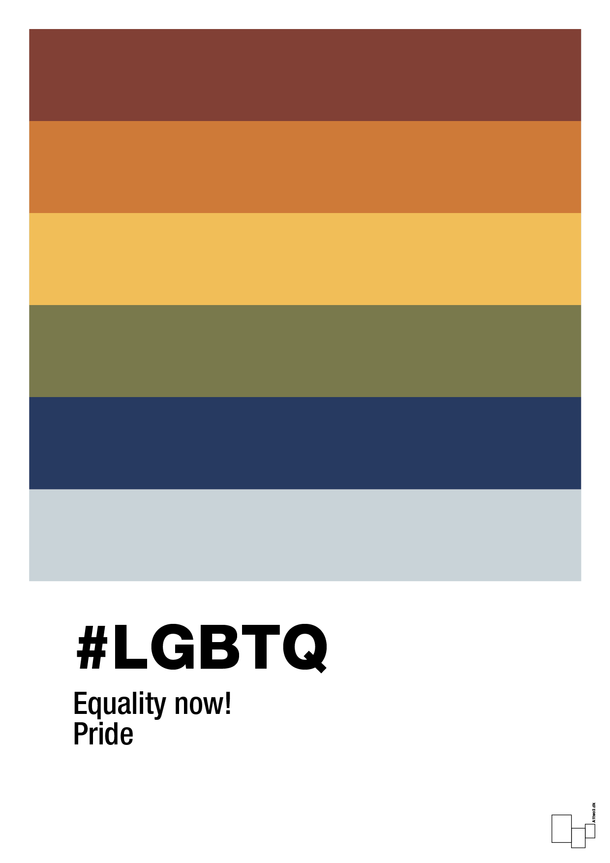 plakat: lgbtq - light drizzle-LGBTQ-A1two3
