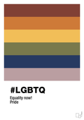plakat: lgbtq - light rose-LGBTQ-A1two3