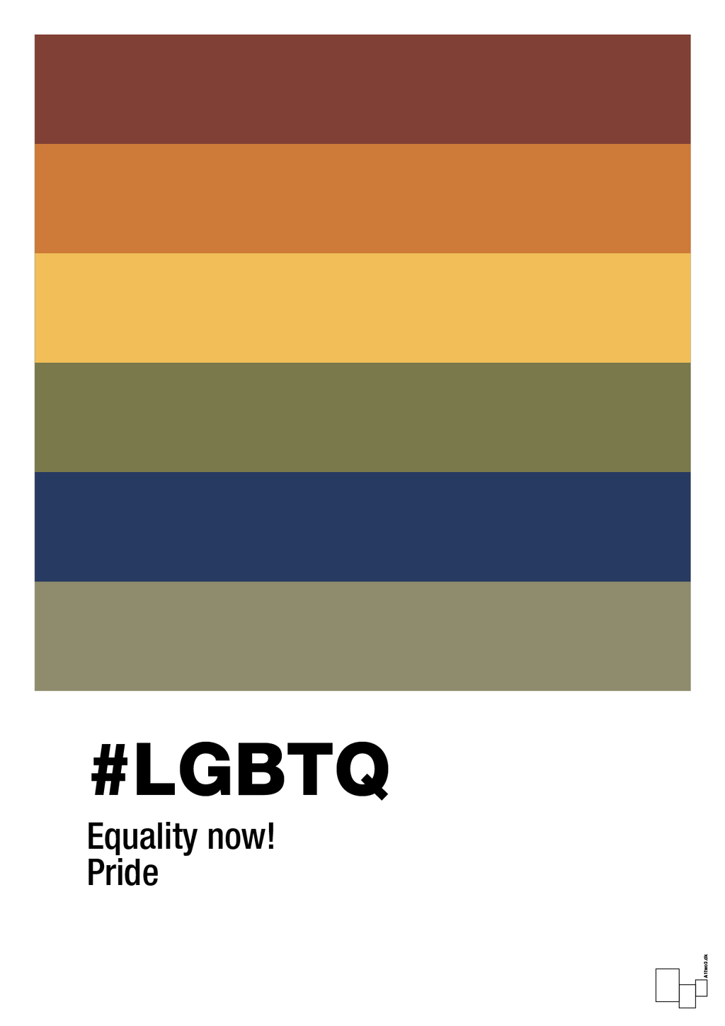 plakat: lgbtq - misty forrest-LGBTQ-A1two3