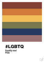 plakat: lgbtq - plum-LGBTQ-A1two3