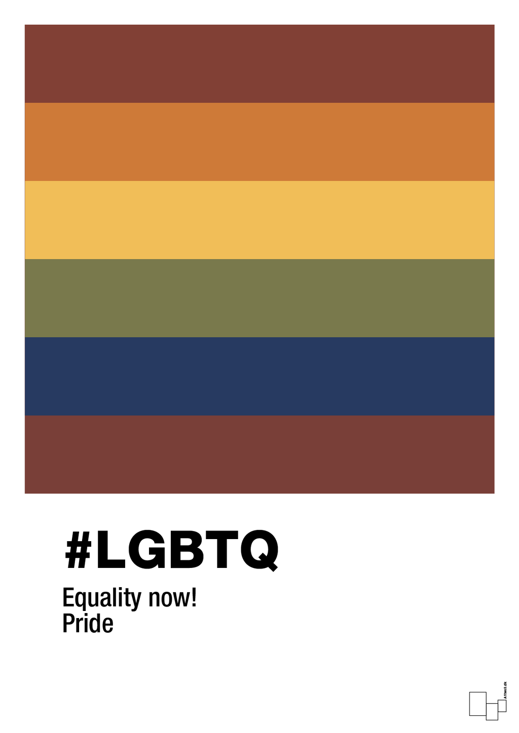 plakat: lgbtq - red pepper-LGBTQ-A1two3