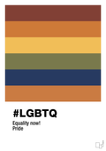 plakat: lgbtq - rumba orange-LGBTQ-A1two3