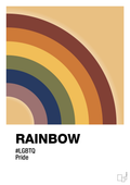plakat: rainbow - charismatic-LGBTQ-A1two3