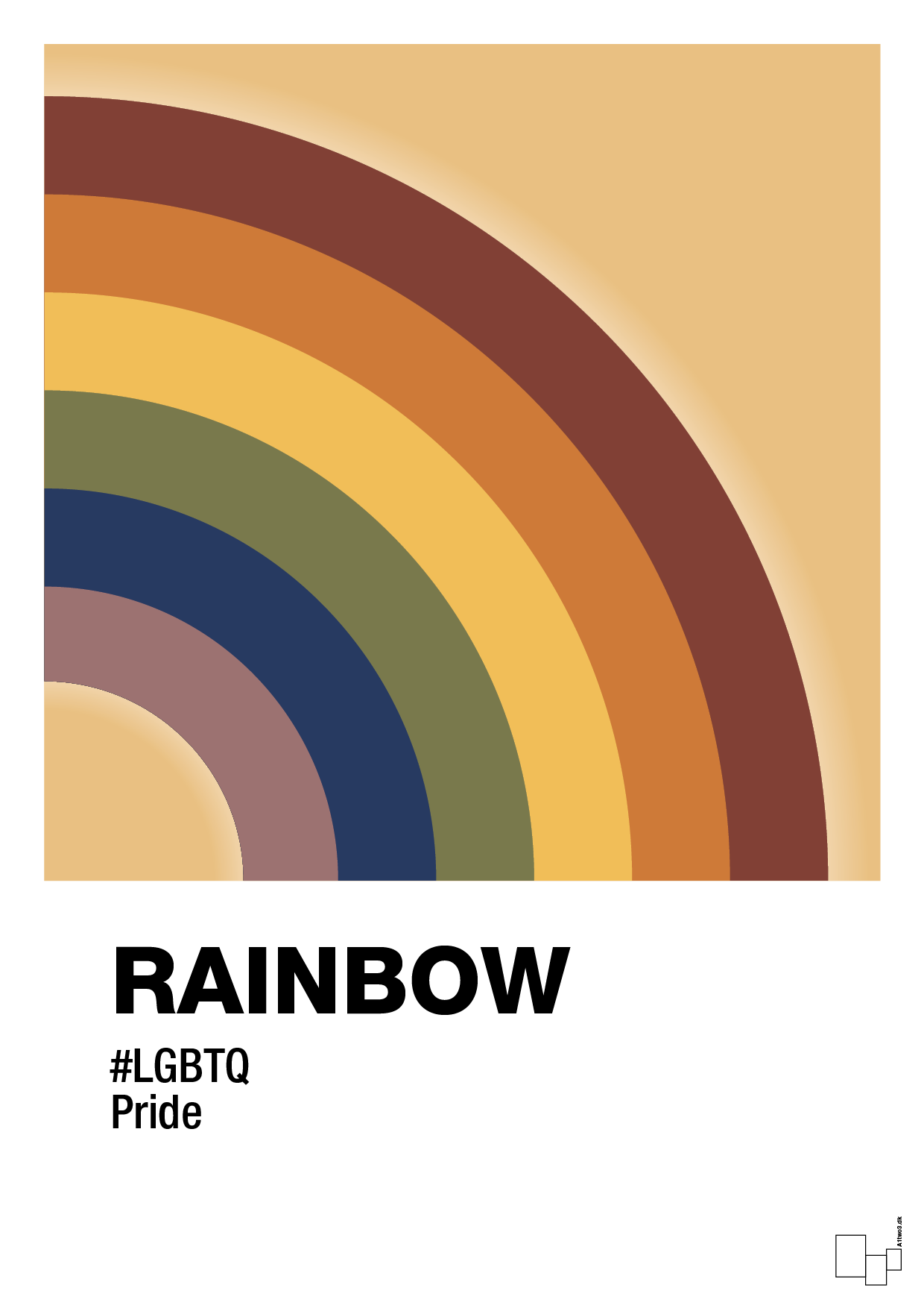 plakat: rainbow - charismatic-LGBTQ-A1two3