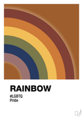 plakat: rainbow - cognac-LGBTQ-A1two3