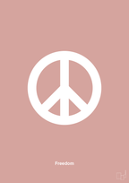 plakat: freedom - bubble shell-LGBTQ-A1two3