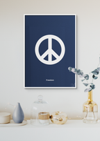 plakat: freedom - lapis blue-LGBTQ-A1two3