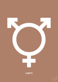 plakat: lgbtq symbol - cider spice-Symboler-A1two3