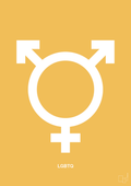 plakat: lgbtq symbol - honeycomb-Symboler-A1two3