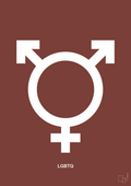 plakat: lgbtq symbol - red pepper-Symboler-A1two3