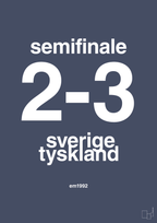 Resultat for fodbold em semifinale B i 1992 - petrol-Fodbold-A1two3