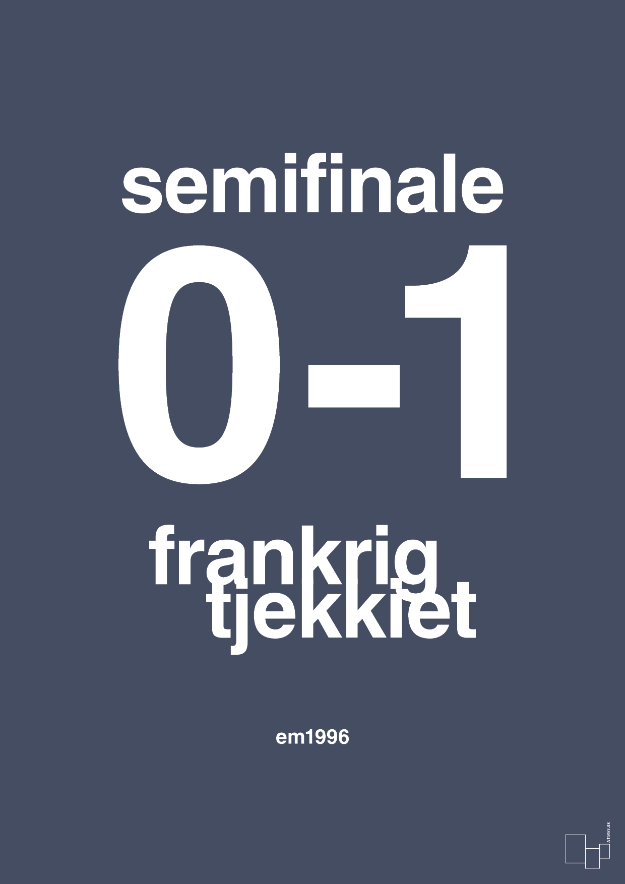 Resultat for fodbold em semifinale B i 1996 - petrol-Fodbold-A1two3