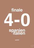 plakat: resultat for fodbold em finalen i 2012 - cider spice-Fodbold-A1two3