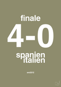 plakat: resultat for fodbold em finalen i 2012 - misty forrest-Fodbold-A1two3
