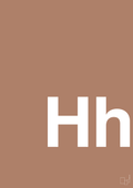 plakat: Bogstav Hh - cider spice-Bogstaver-A1two3