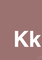 plakat: Bogstav Kk - plum-Bogstaver-A1two3