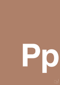 plakat: Bogstav Pp - cider spice-Bogstaver-A1two3