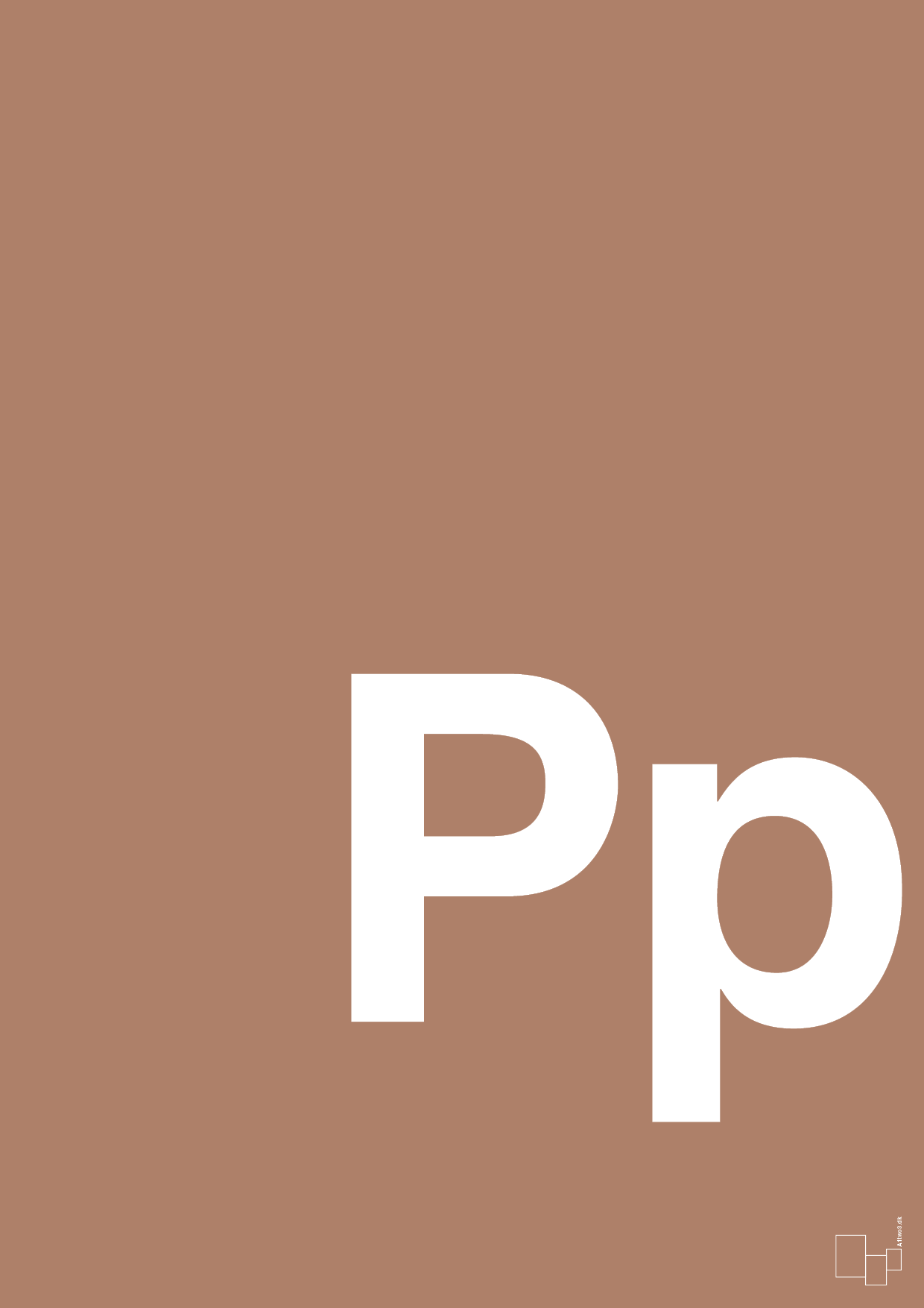 plakat: Bogstav Pp - cider spice-Bogstaver-A1two3