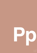 plakat: Bogstav Pp - powder-Bogstaver-A1two3