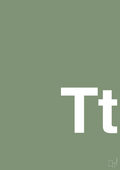 plakat: Bogstav Tt - jade-Bogstaver-A1two3