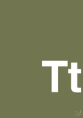 plakat: Bogstav Tt - secret meadow-Bogstaver-A1two3