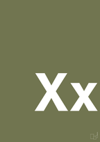 plakat: Bogstav Xx - secret meadow-Bogstaver-A1two3