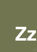 plakat: Bogstav Zz - secret meadow-Bogstaver-A1two3