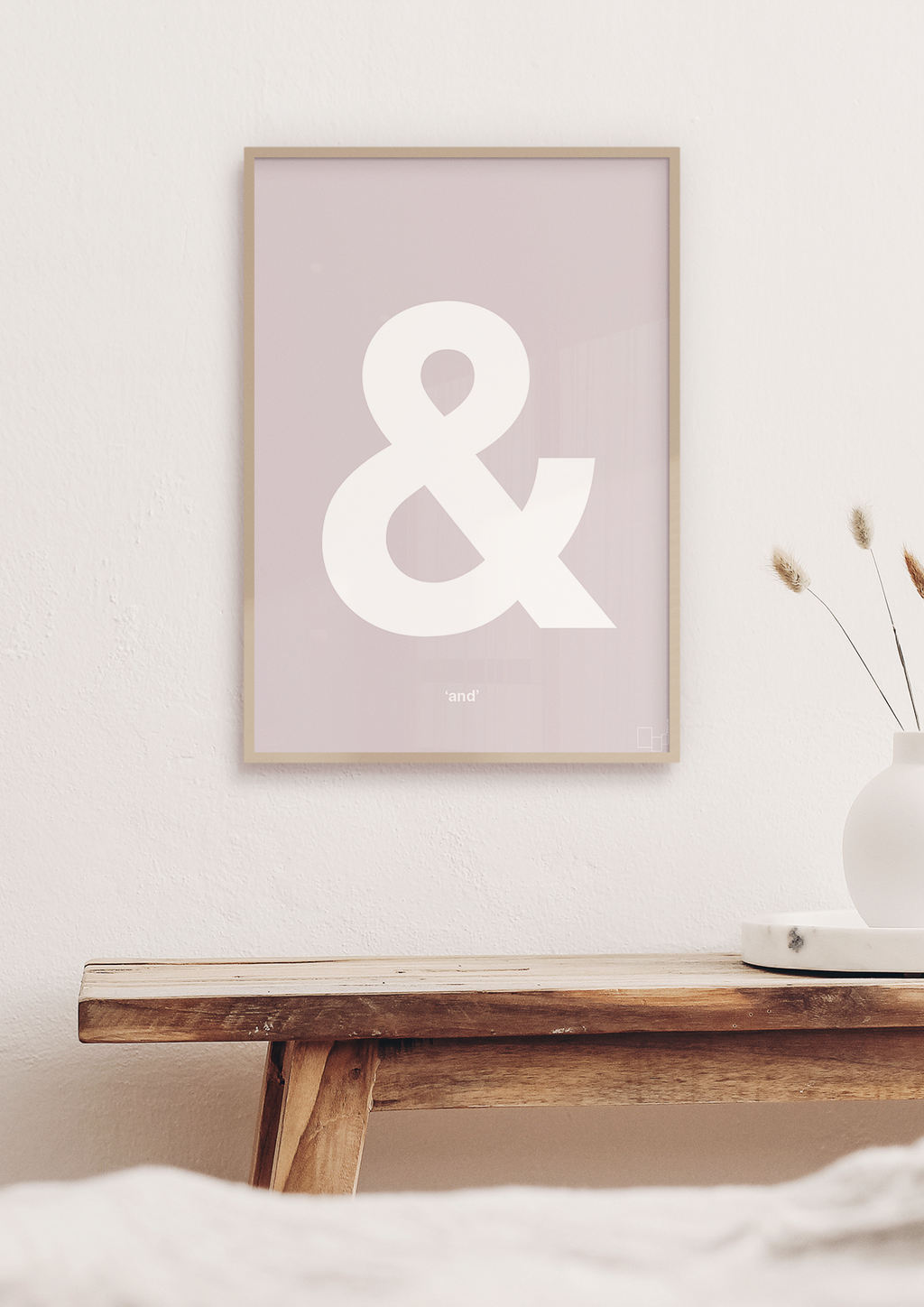 plakat: and - painters white-Tegn-A1two3