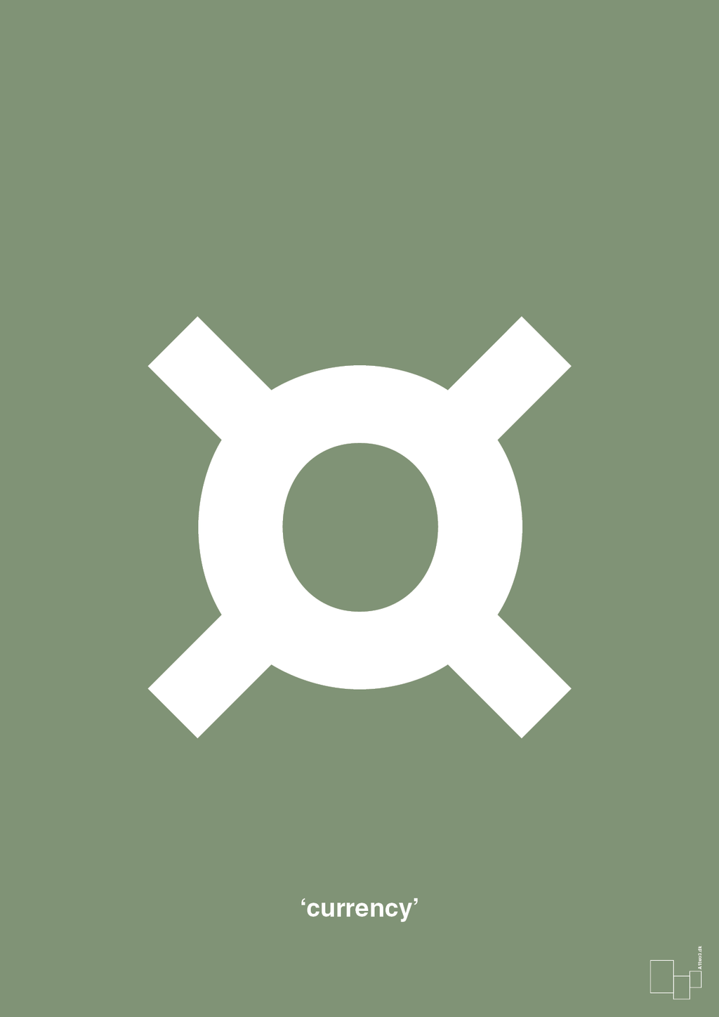 plakat: currency - jade-Tegn-A1two3