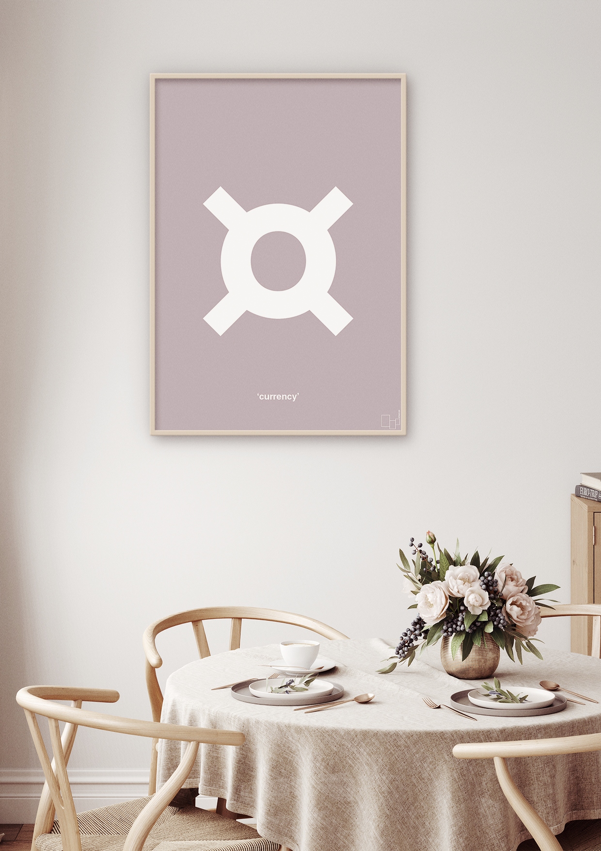 plakat: currency - graphic charcoal-Tegn-A1two3