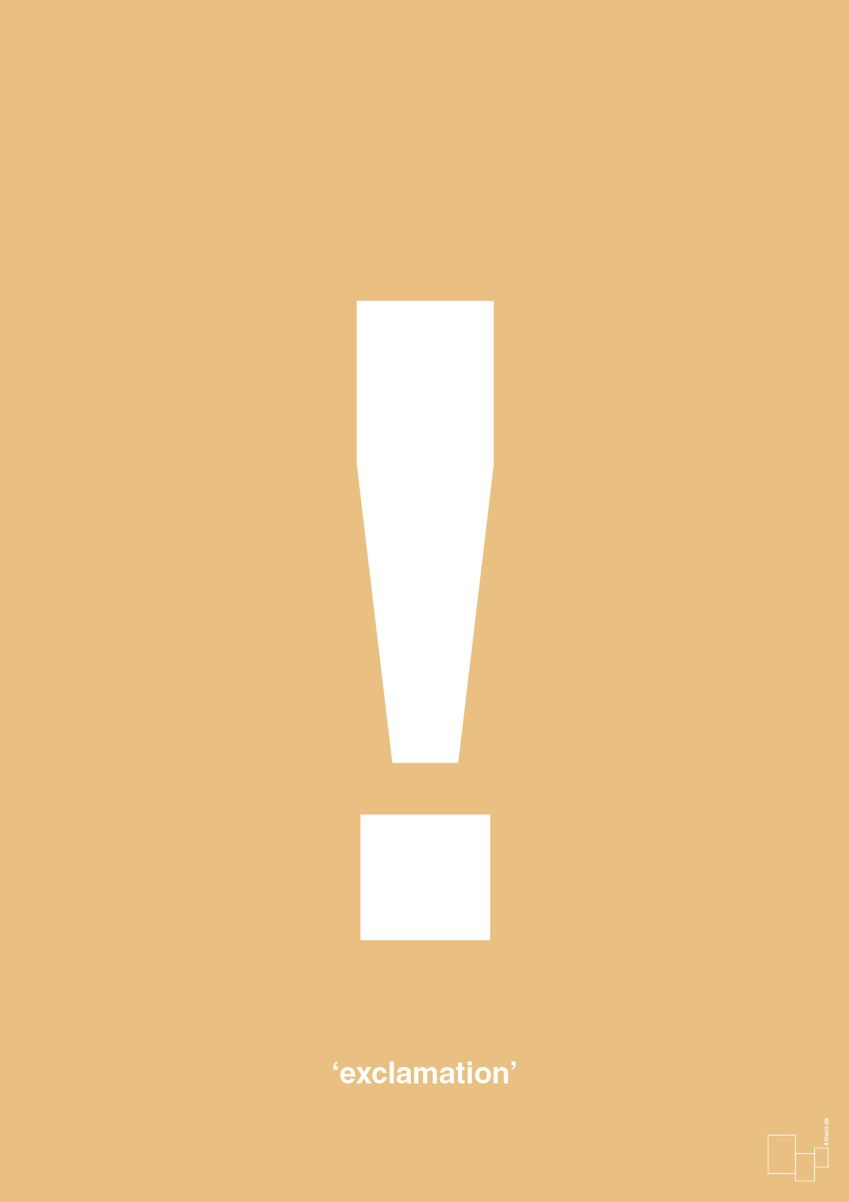plakat: exclamation - charismatic-Tegn-A1two3
