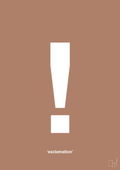 plakat: exclamation - cider spice-Tegn-A1two3