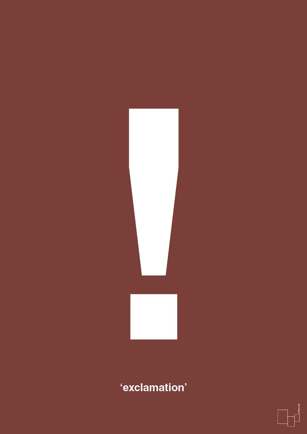 plakat: exclamation - red pepper-Tegn-A1two3