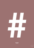 plakat: hash - plum-Tegn-A1two3