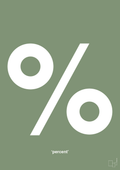 plakat: percent - jade-Tegn-A1two3