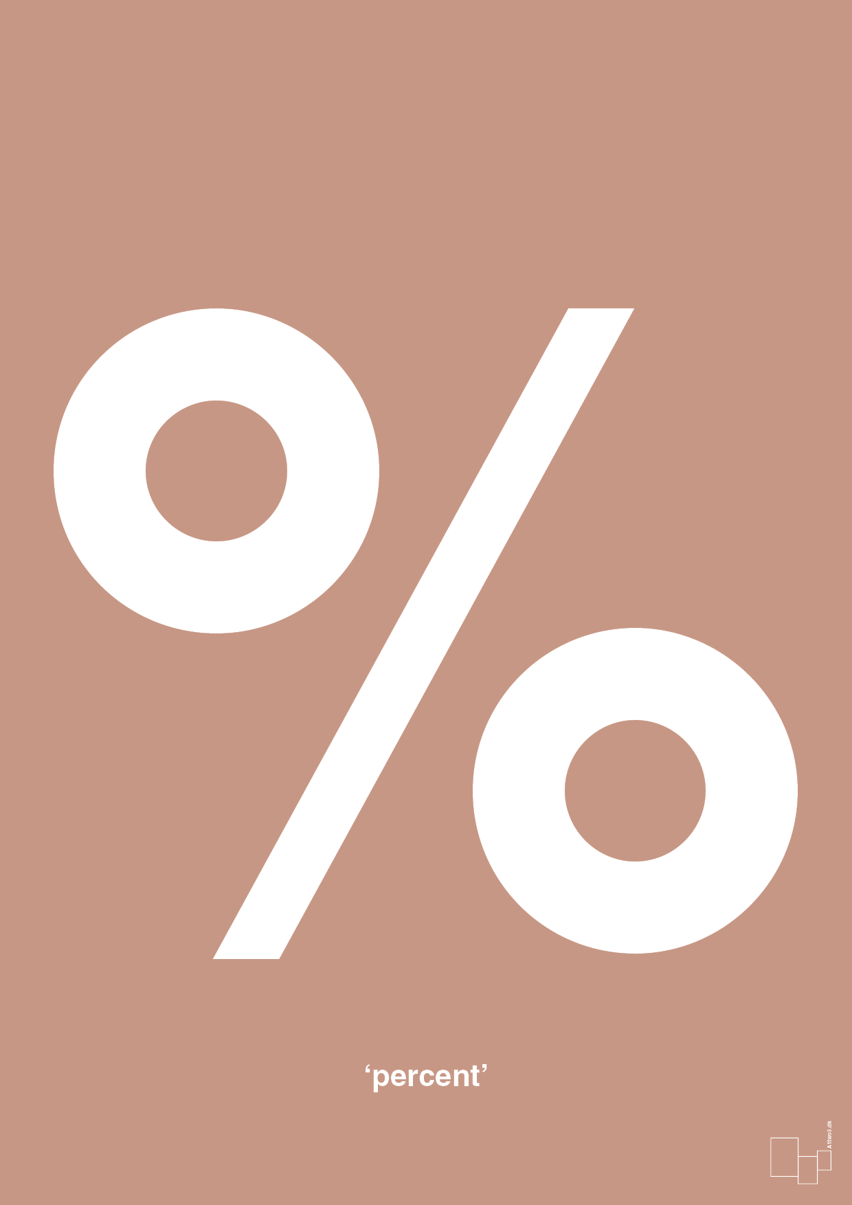 plakat: percent - powder-Tegn-A1two3