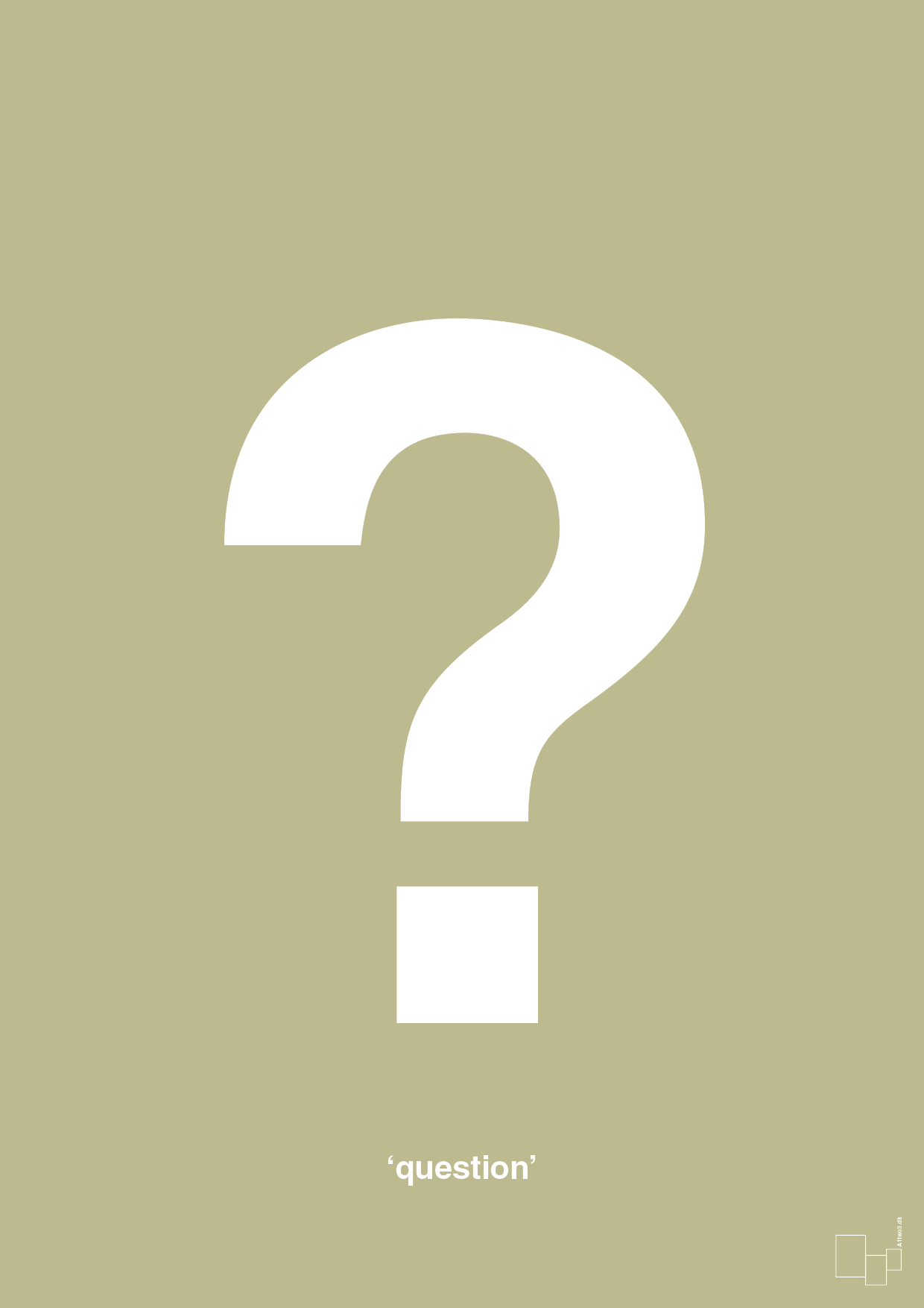plakat: question - back to nature-Tegn-A1two3