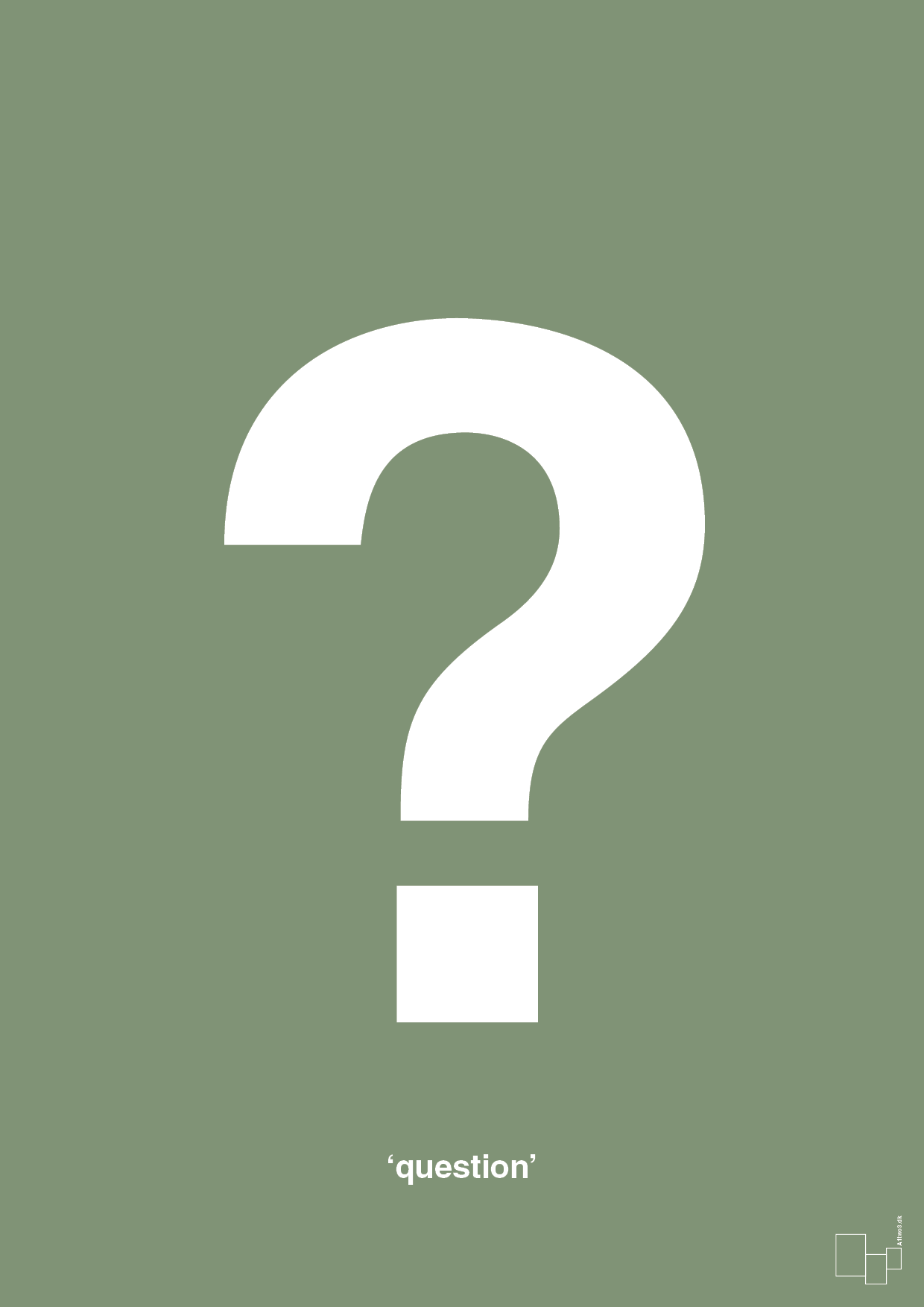 plakat: question - jade-Tegn-A1two3