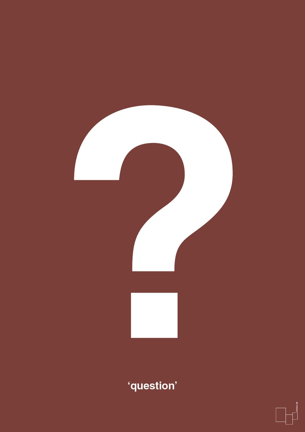 plakat: question - red pepper-Tegn-A1two3