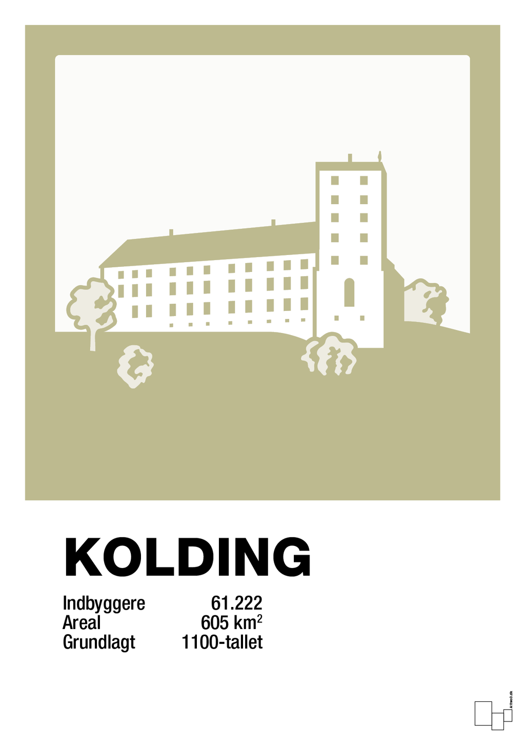 plakat: byplakat kolding - koldinghus - back to nature-Byer-A1two3