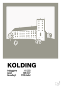 plakat: byplakat kolding - koldinghus - battleship gray-Byer-A1two3