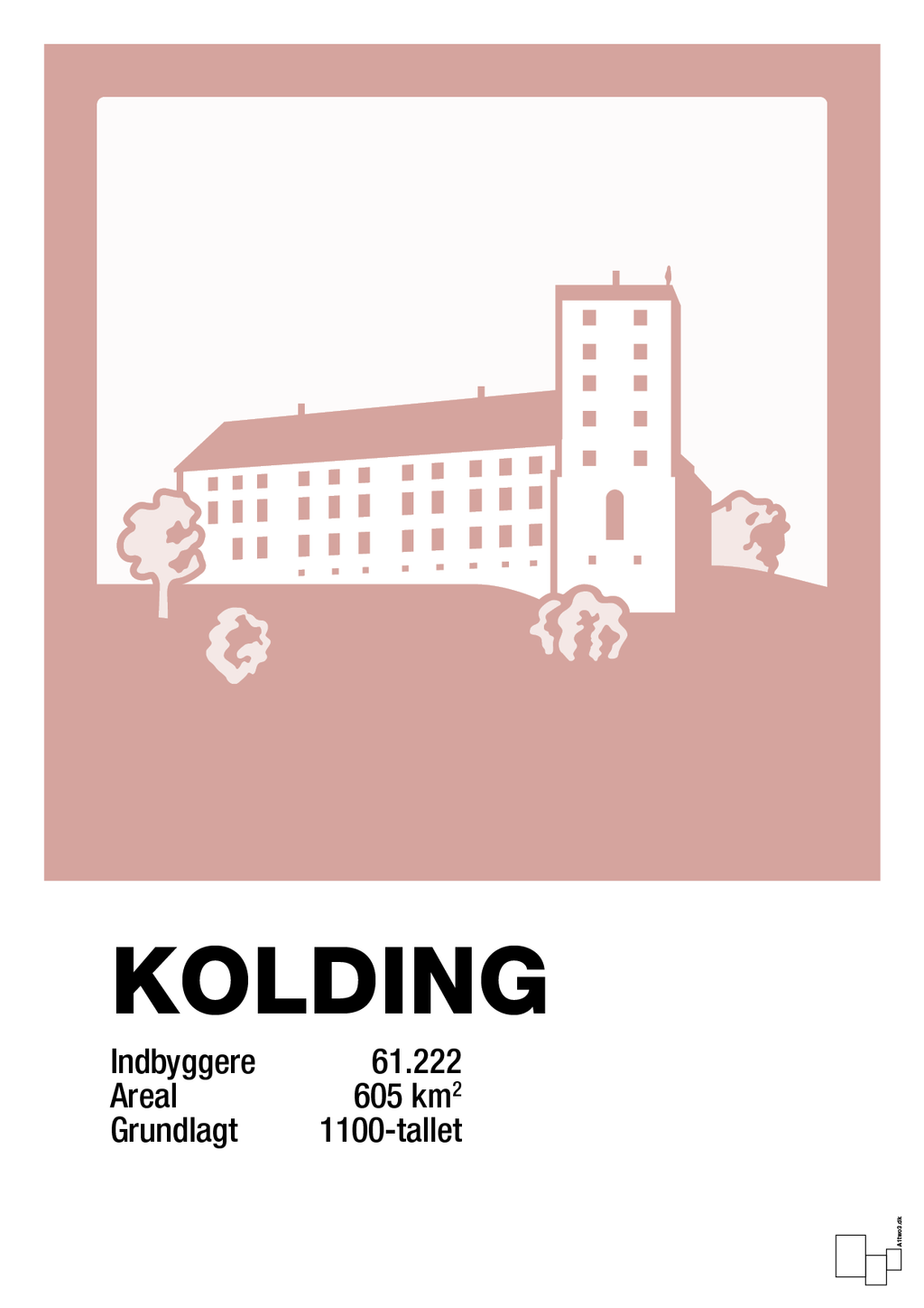plakat: byplakat kolding - koldinghus - bubble shell-Byer-A1two3