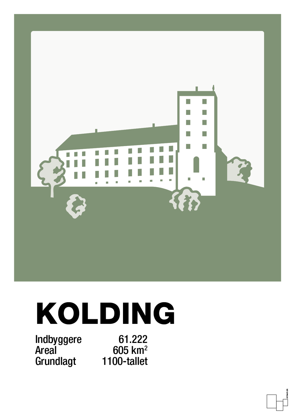plakat: byplakat kolding - koldinghus - jade-Byer-A1two3