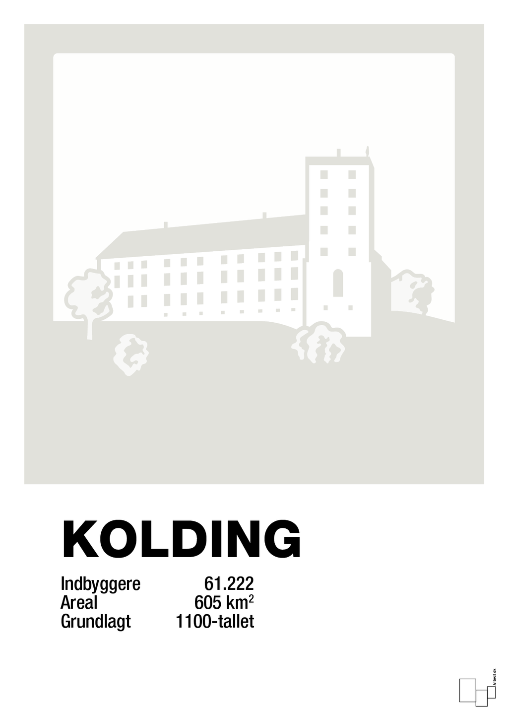 plakat: byplakat kolding - koldinghus - painters white-Byer-A1two3