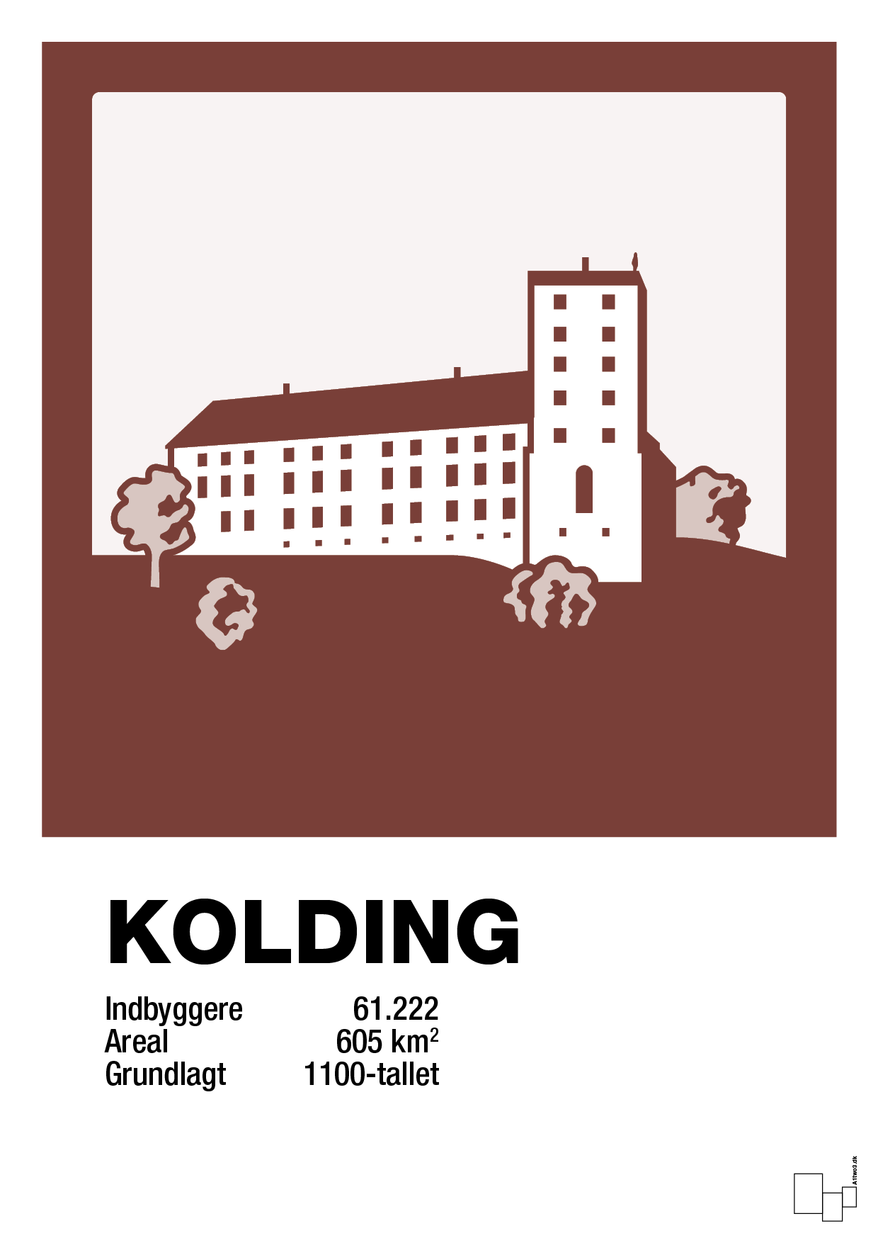plakat: byplakat kolding - koldinghus - red pepper-Byer-A1two3