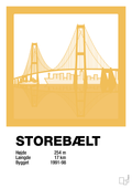 plakat: byplakat korsør & nyborg - storebælt - honeycomb-Byer-A1two3