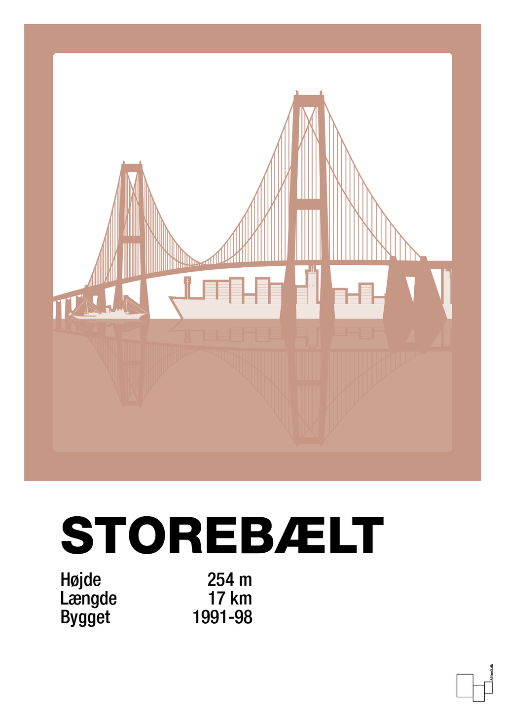 plakat: byplakat korsør & nyborg - storebælt - powder-Byer-A1two3